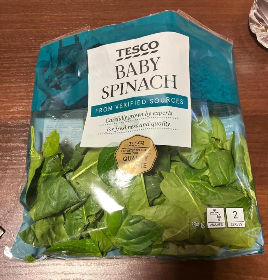 Képek - Baby spinach Tesco