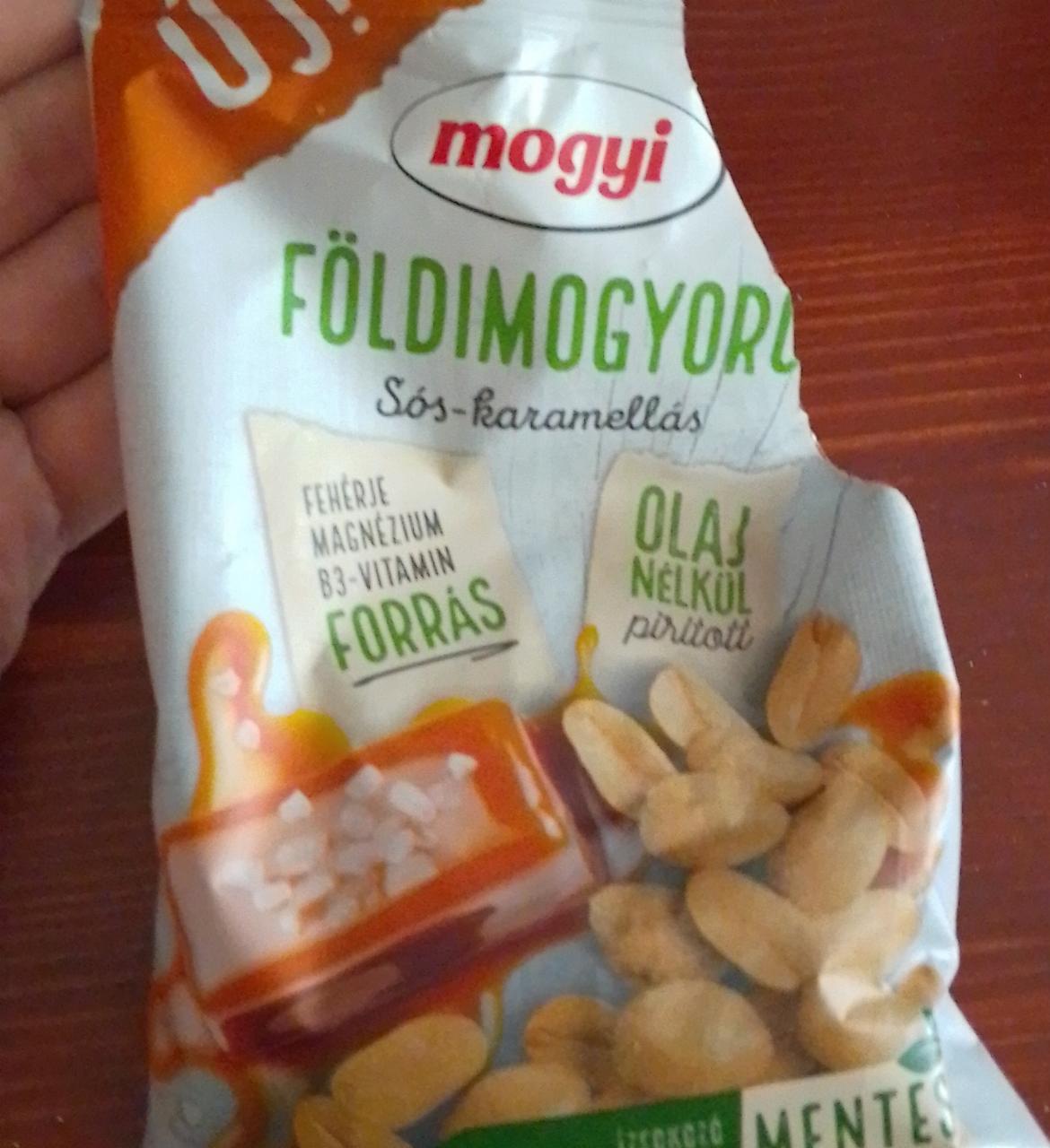 Képek - Mogyi sós-karamellás szárazon pirított földimogyoró 130 g