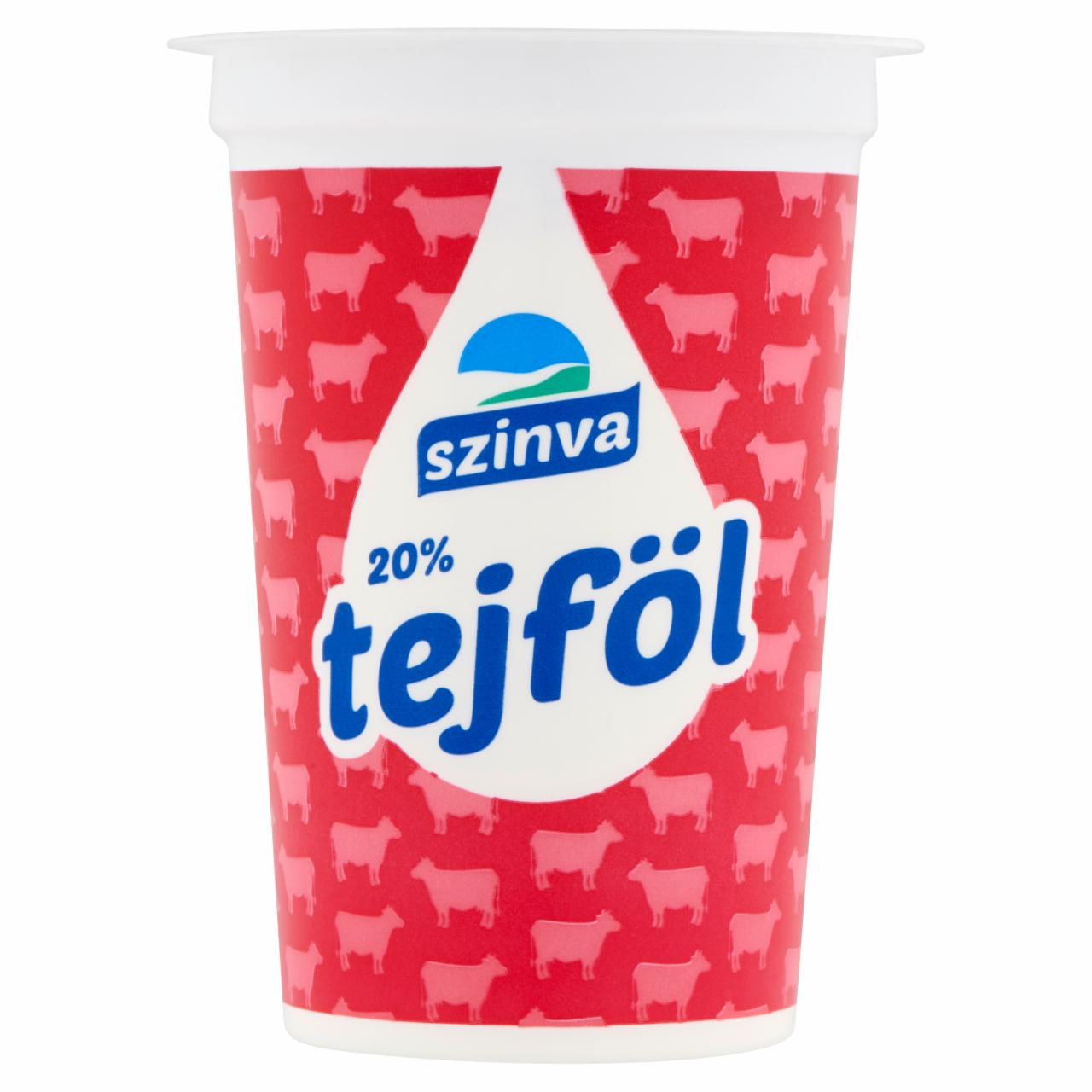 Képek - Szinva tejföl 20% 150 g