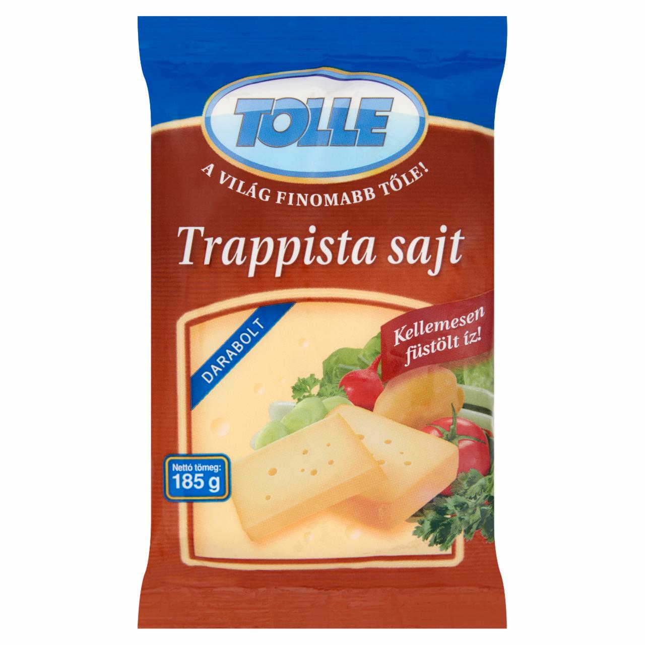 Képek - Tolle füstölt darabolt trappista sajt 185 g