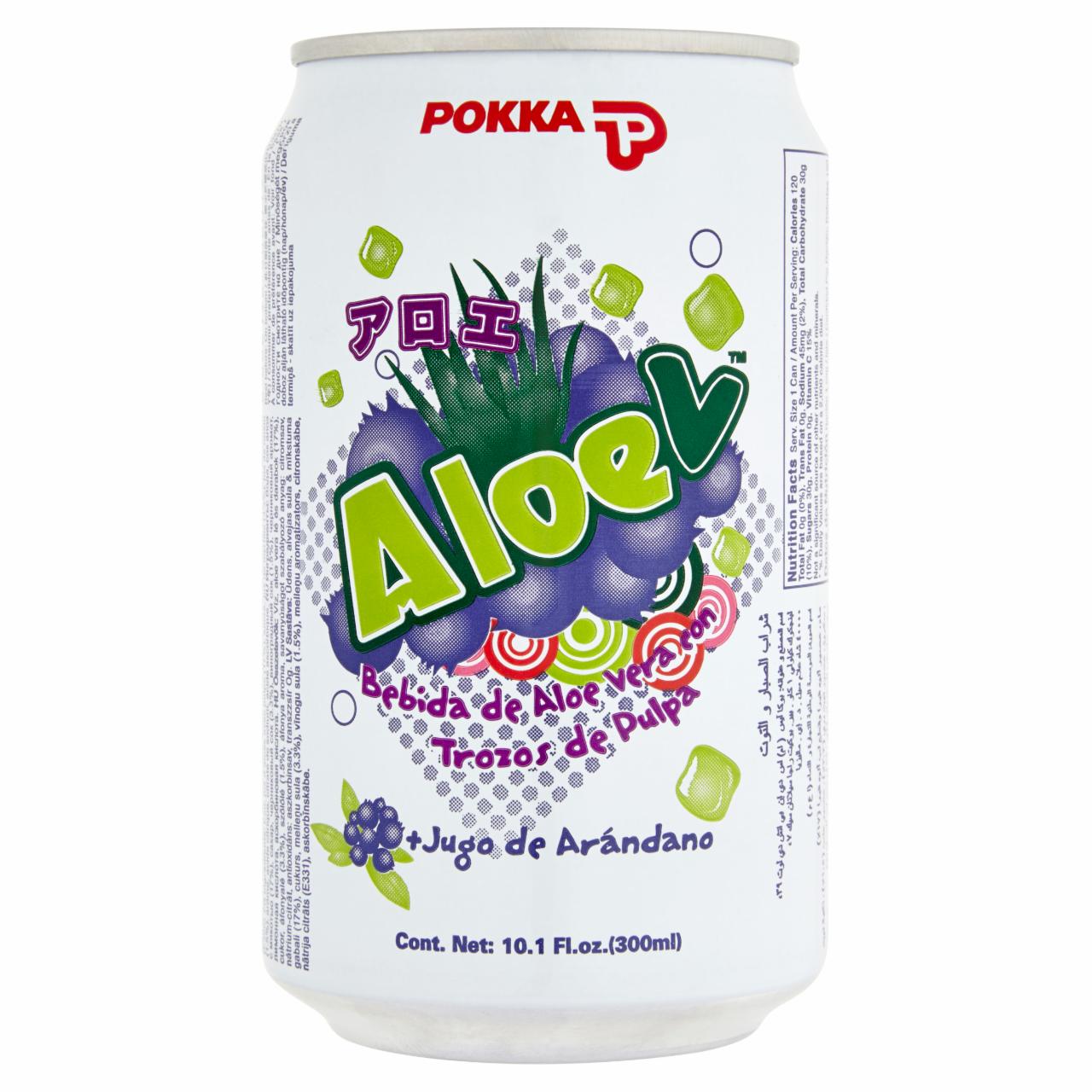 Képek - Pokka AloeV aloe vera áfonya üdítőital 300 ml