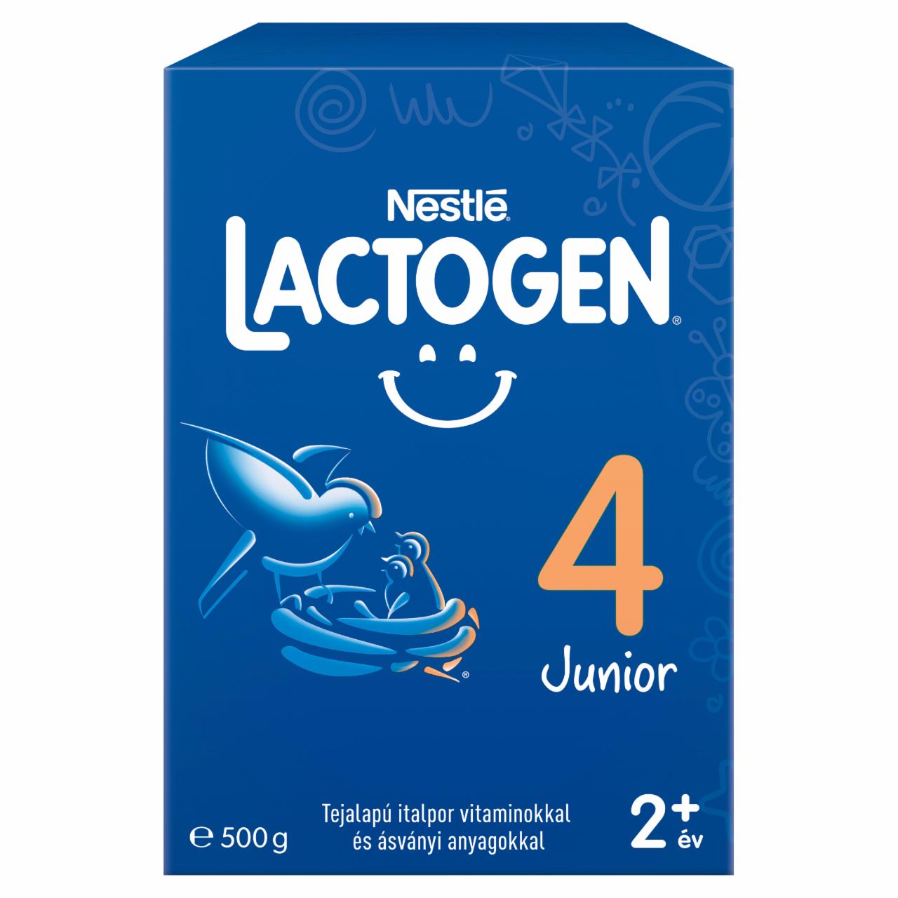 Képek - Lactogen 4 Junior tejalapú italpor vitaminokkal és ásványi anyagokkal 2+ év 500 g