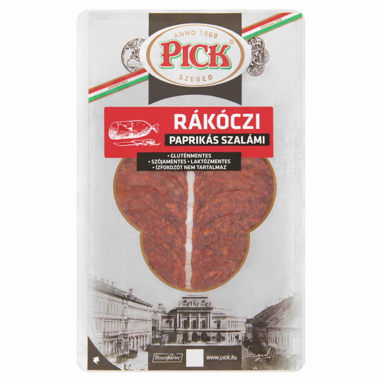 Képek - PICK Rákóczi szeletelt nemespenészes paprikás szalámi 70 g