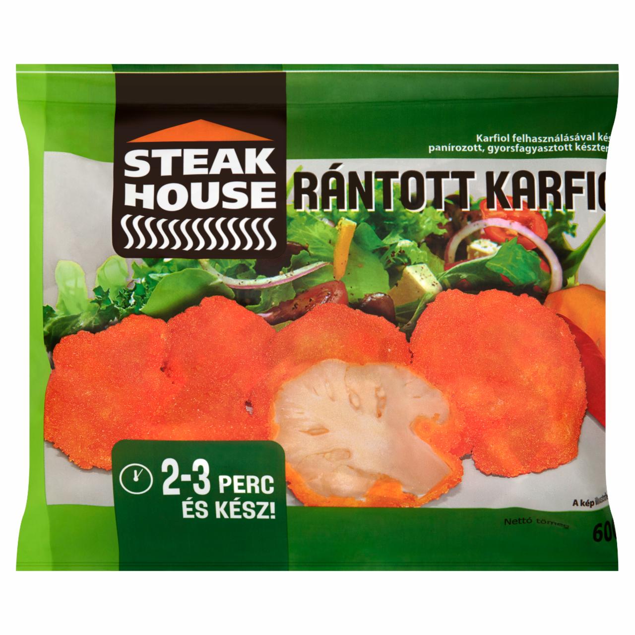 Képek - Steak House gyorsfagyasztott rántott karfiol 600 g