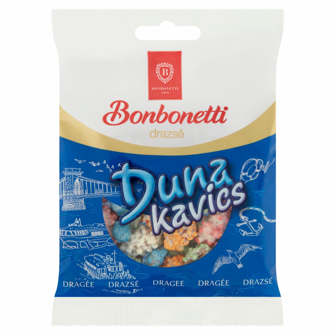 Képek - Bonbonetti Dunakavics pörkölt földimogyorós cukordrazsé 70 g