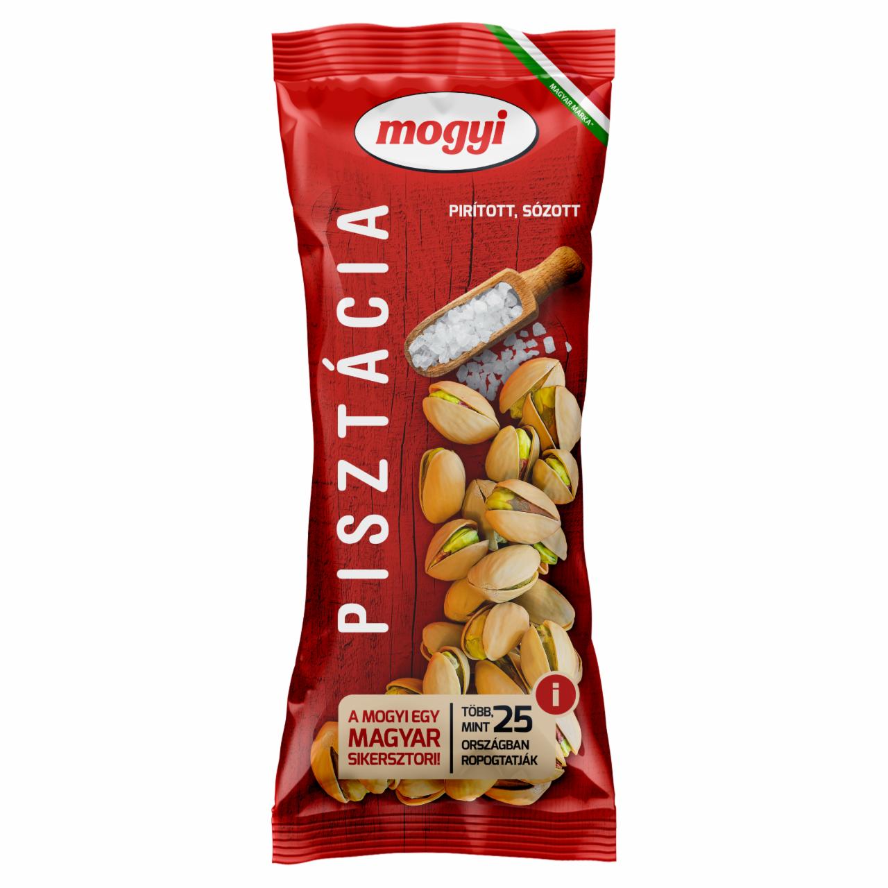 Képek - Mogyi pirított sózott héjas pisztácia 60 g