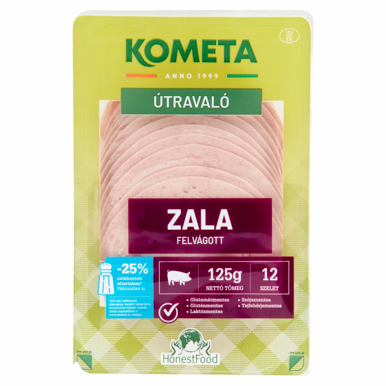 Képek - Kometa Útravaló szeletelt zala felvágott 12 szelet 125 g