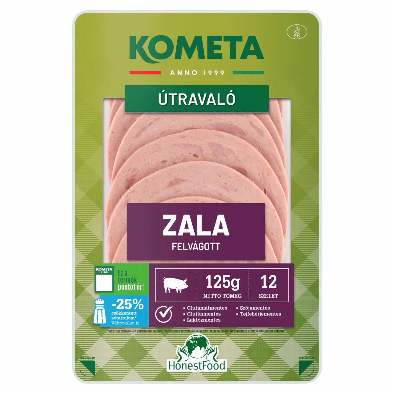 Képek - Kometa Útravaló szeletelt zala felvágott 12 szelet 125 g