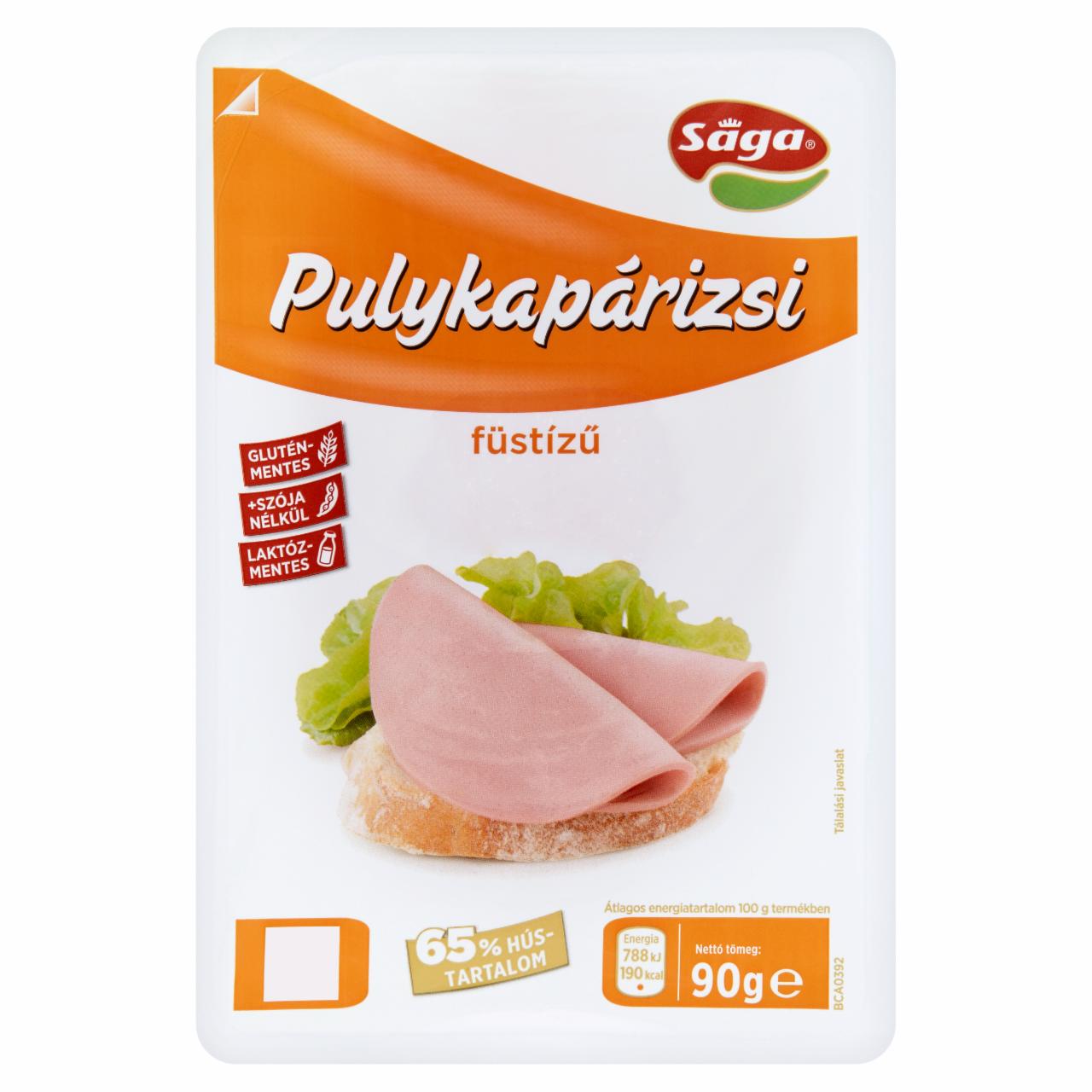 Képek - Sága füstízű pulykapárizsi 90 g