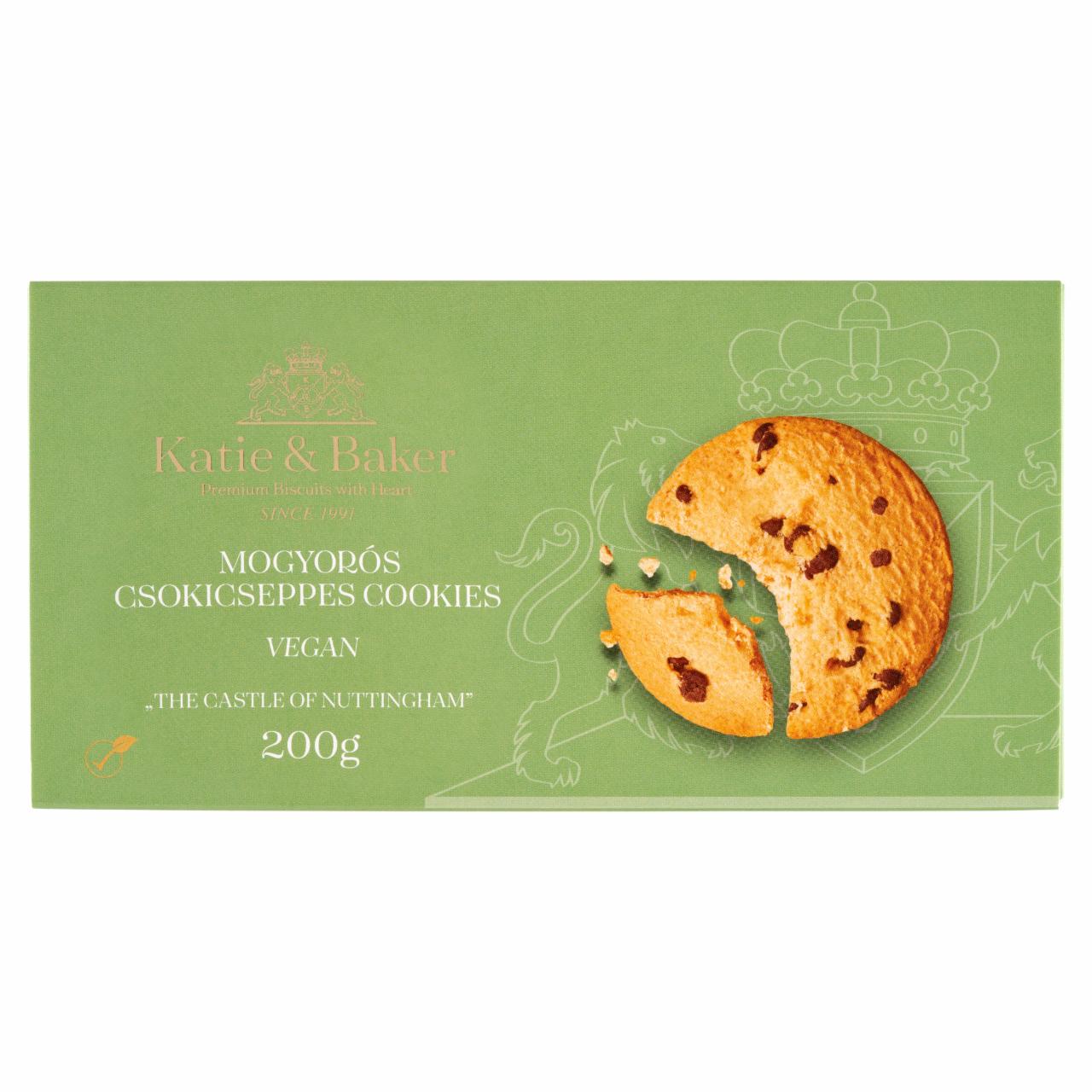 Képek - Katie & Baker vegán mogyorós csokicseppes cookies 200 g