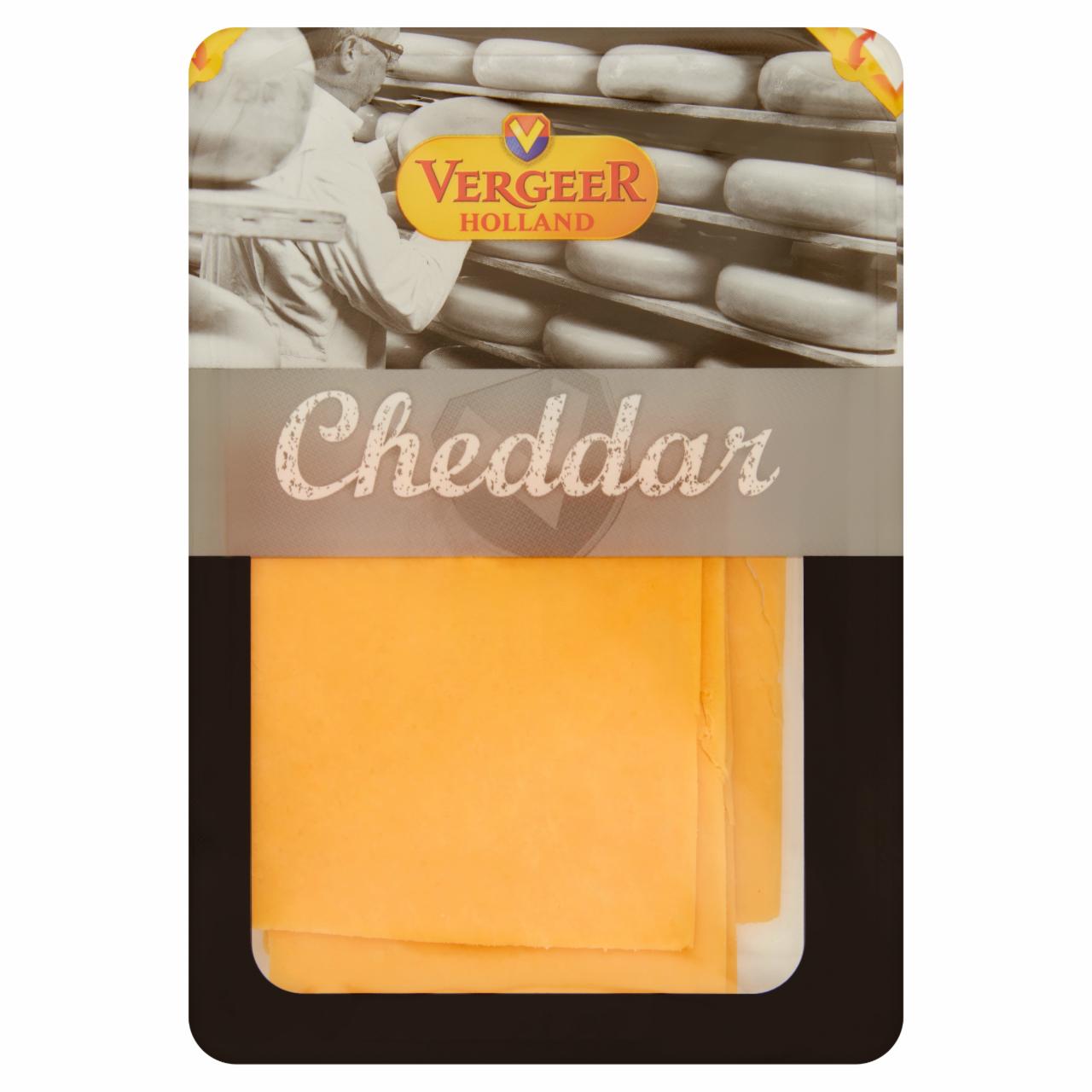 Képek - Vergeer Holland Cheddar vörös sajt 100 g