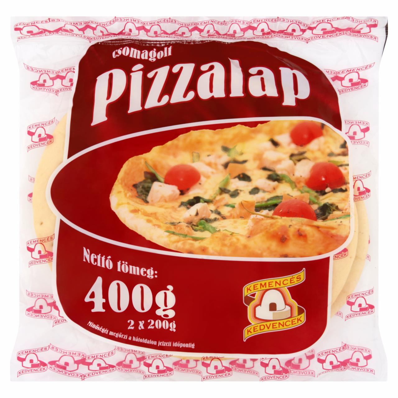 Képek - Kemencés Kedvencek pizzalap 2 db 400 g
