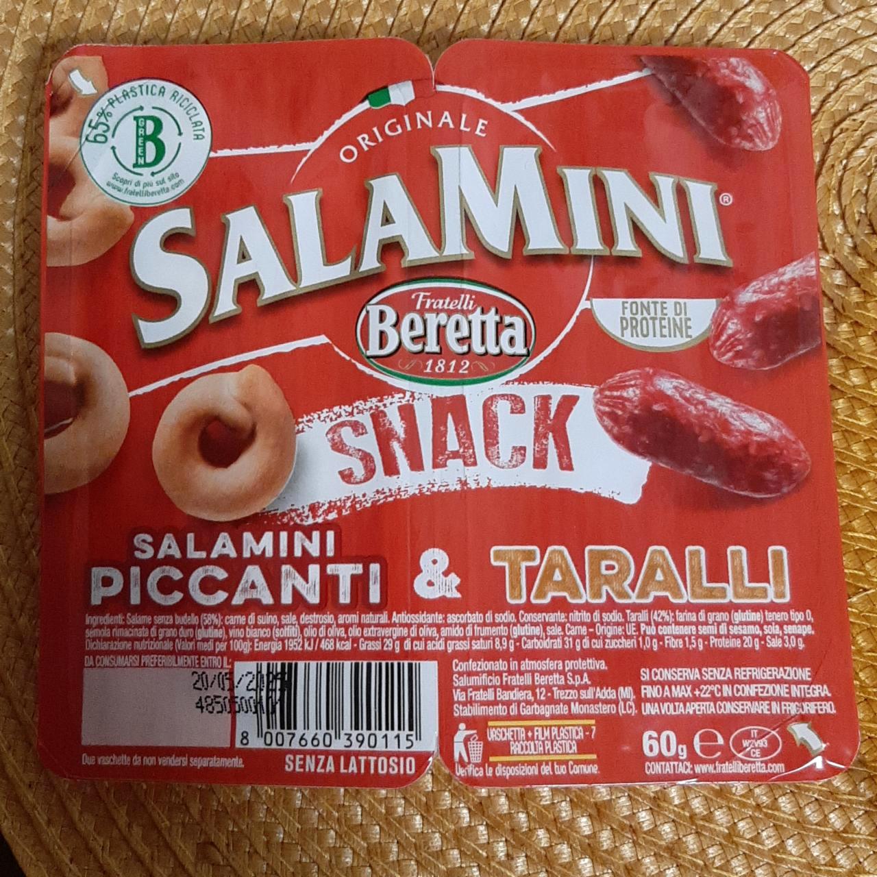 Képek - Salamini snack Tratelli Beretta