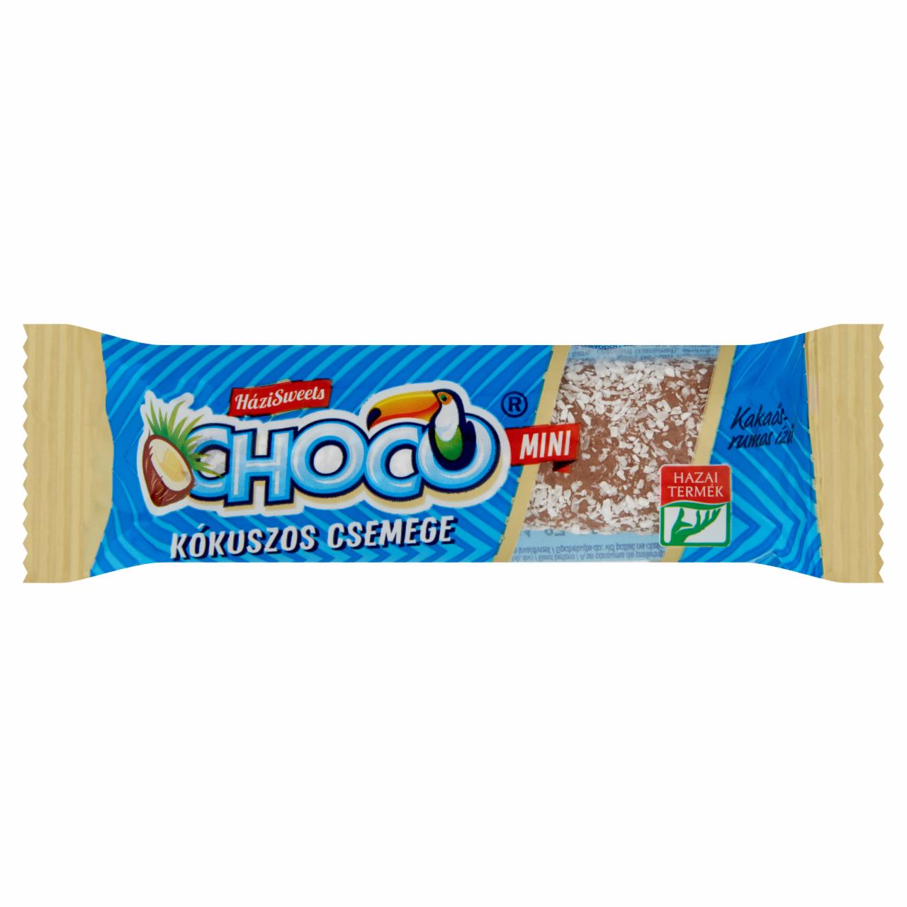 Képek - Házisweets Choco mini kakaós-rumos ízű kókuszos csemege 40 g