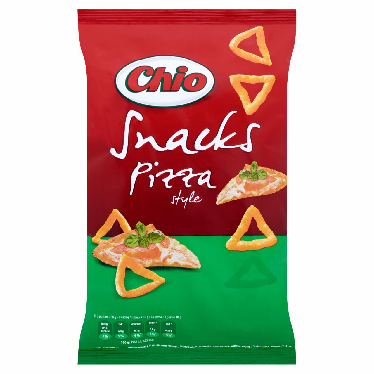 Képek - Chio Snacks Pizza Style pizza ízű kukoricasnack 70 g