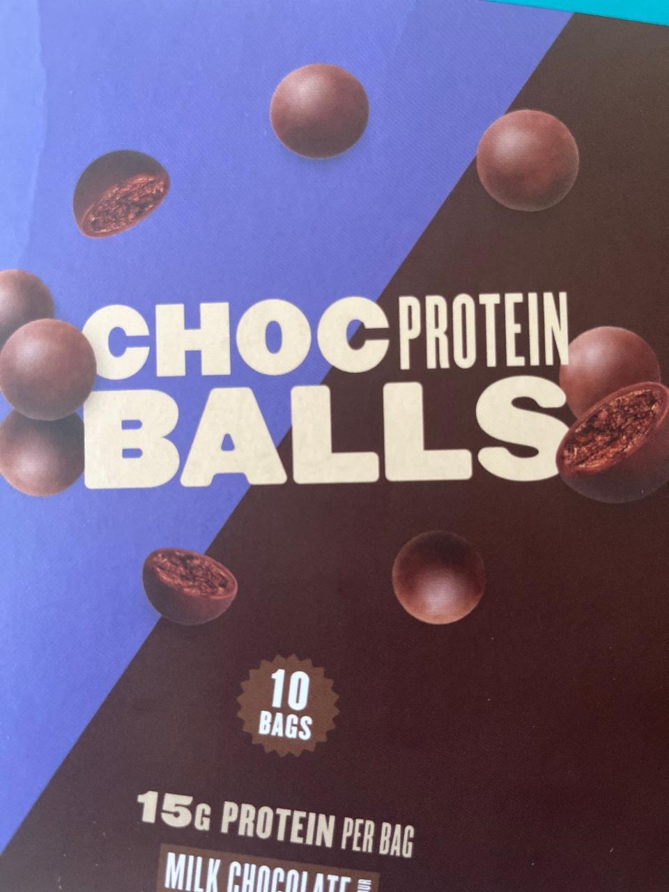 Képek - ChocProtein balls Milk chocolate MyProtein