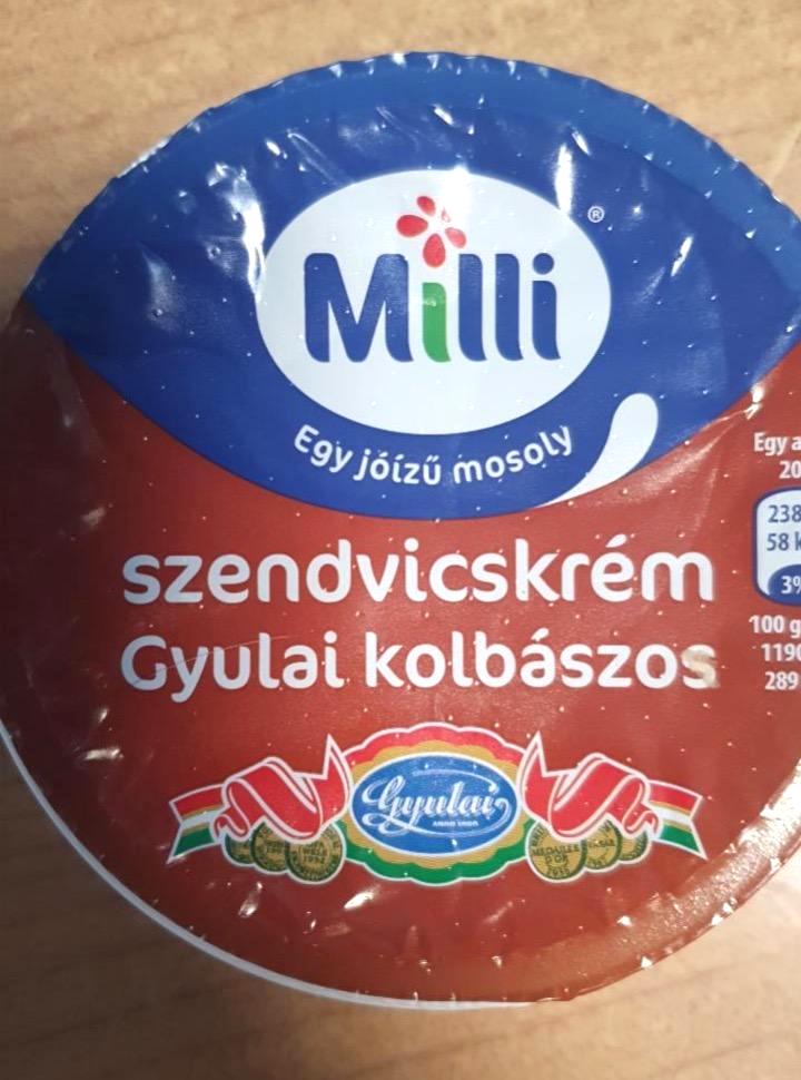 Képek - Milli gyulai kolbászos szendvicskrém 200 g