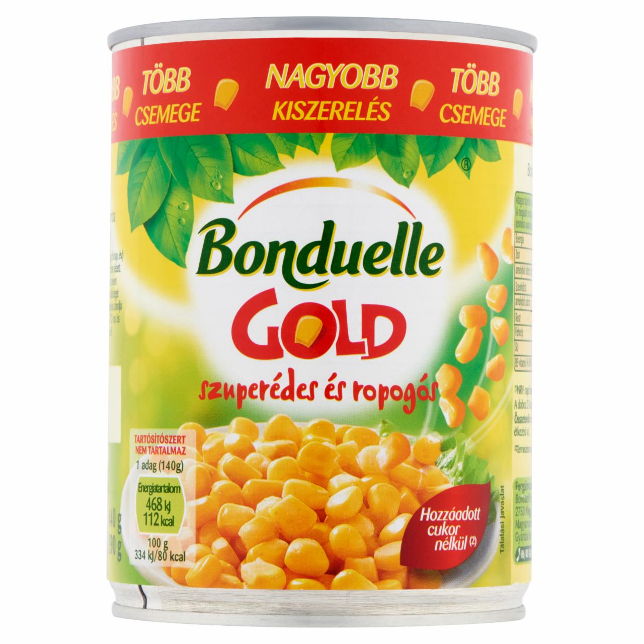 Képek - Bonduelle Gold morzsolt csemegekukorica 440 g