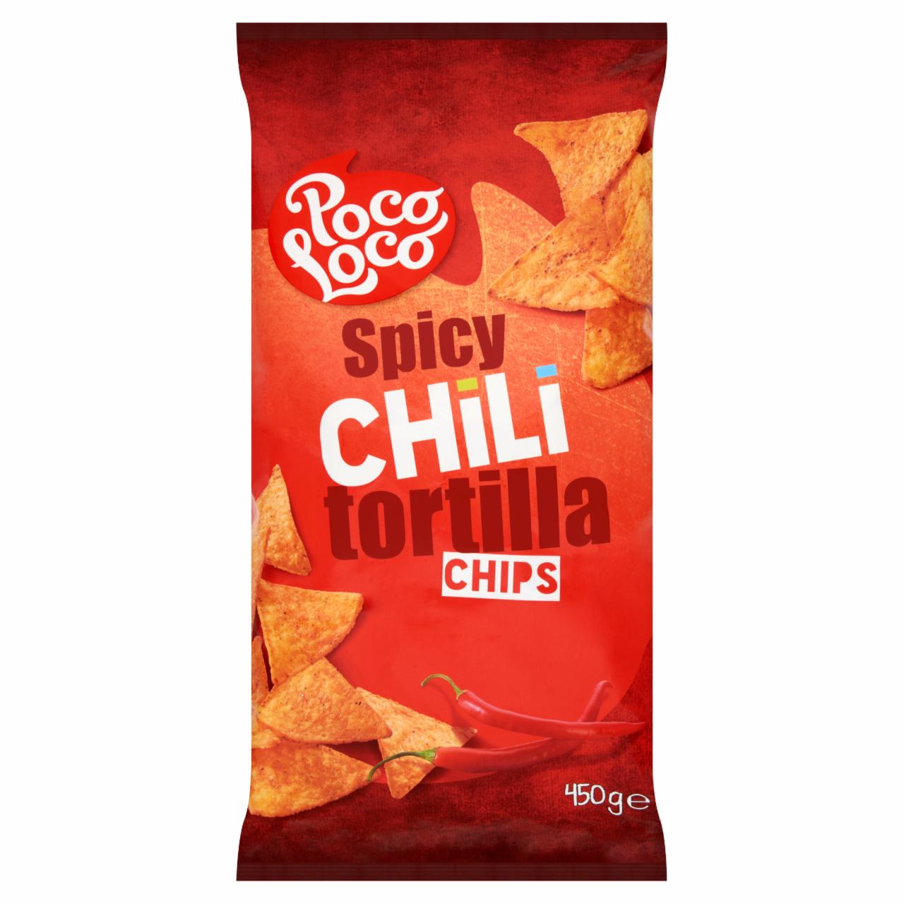 Képek - Poco Loco chilli ízesítésű kukoricachips 450 g