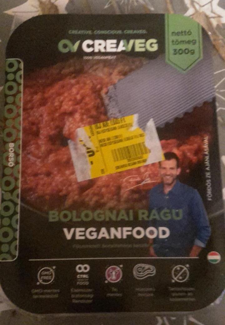 Képek - Creaveg Veganfood Bolognai Ragu fűszerezett borsófehérje készítmény 300 g