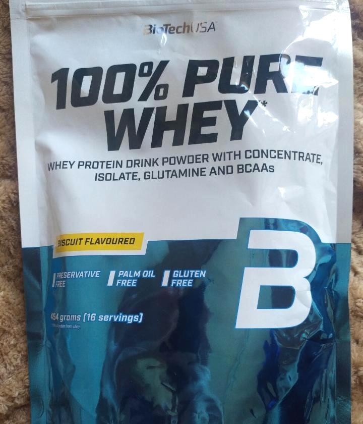 Képek - 100% Pure Whey Biscuit flavoured BioTech USA