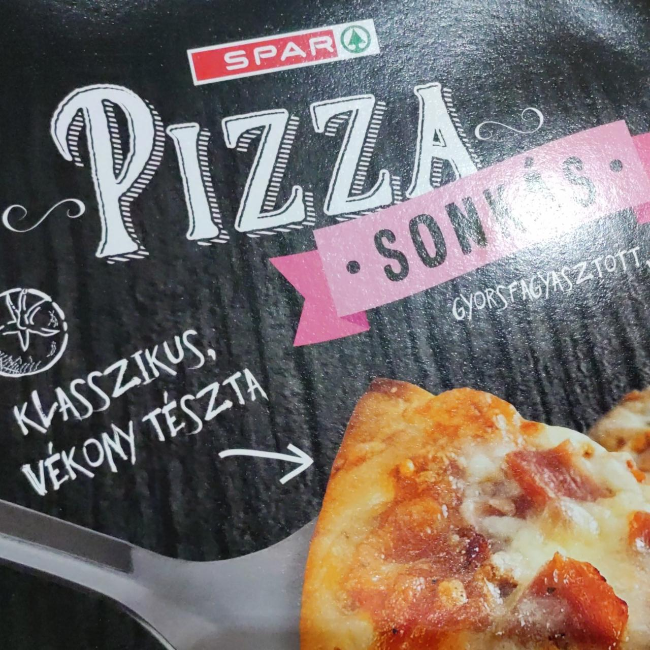 Képek - Pizza Sonkás vékony tésztás Spar