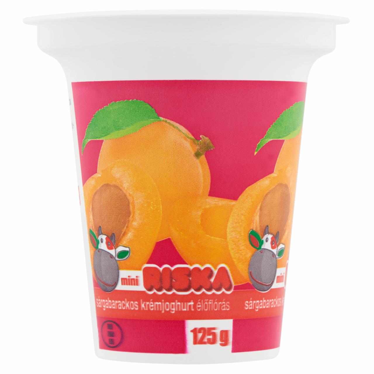 Képek - Riska sárgabarackos krémjoghurt 125 g