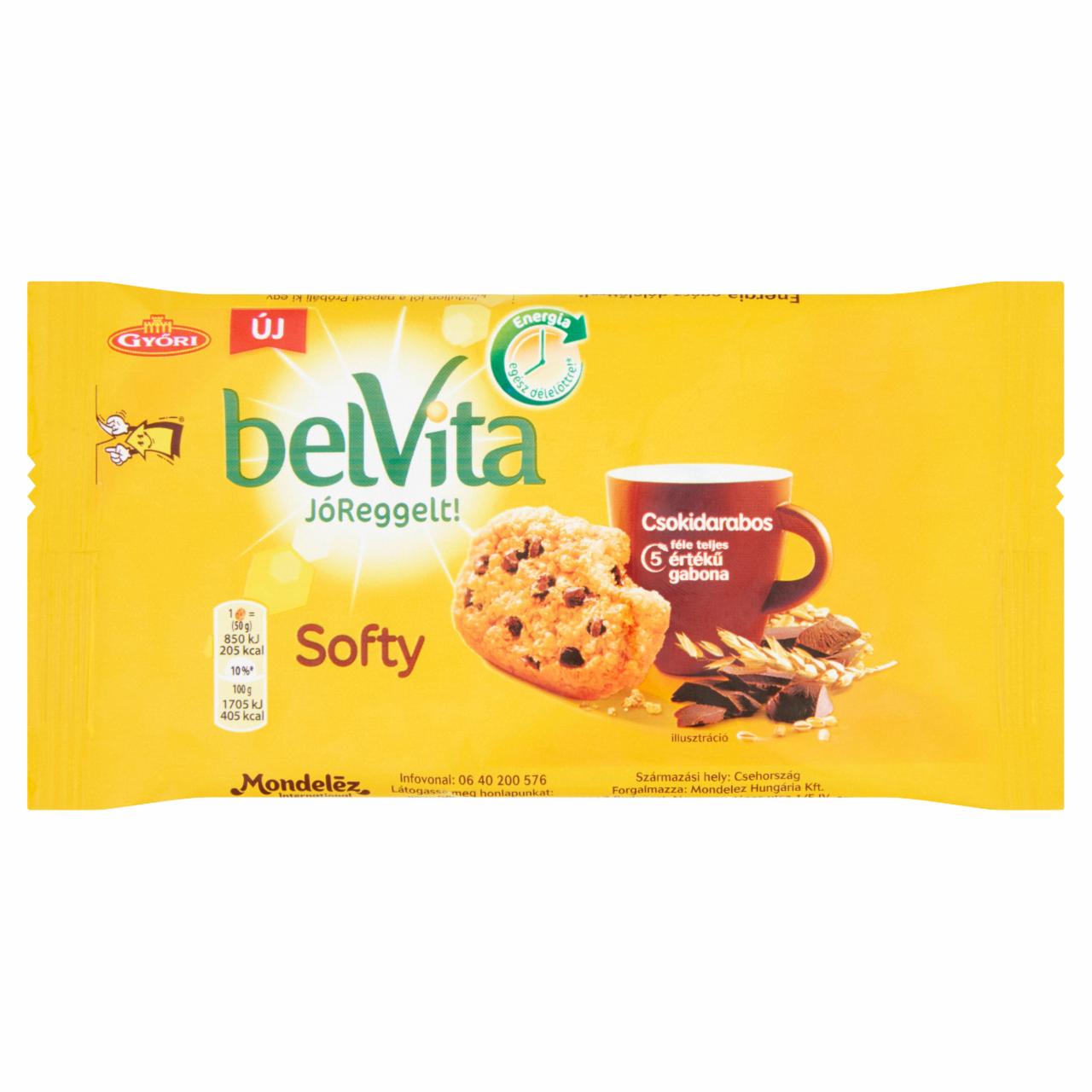 Képek - Belvita gabonás keksz csokoládédarabokkal 50 g 