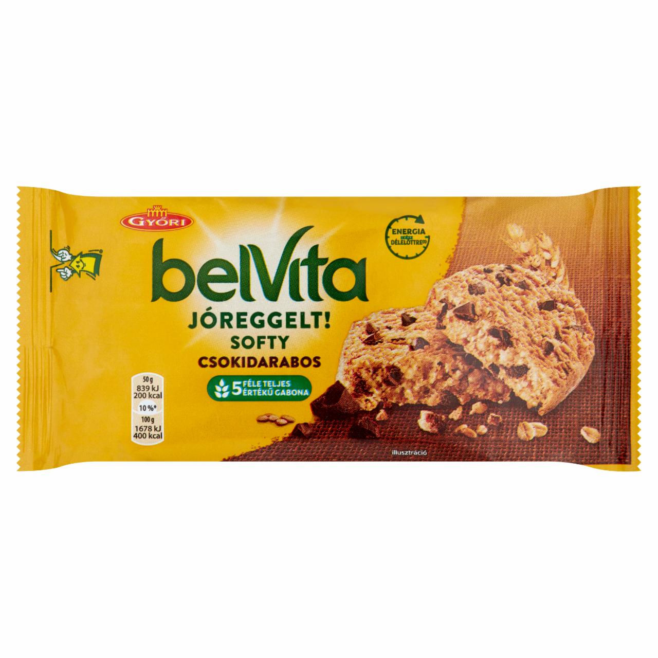 Képek - Belvita gabonás keksz csokoládédarabokkal 50 g 