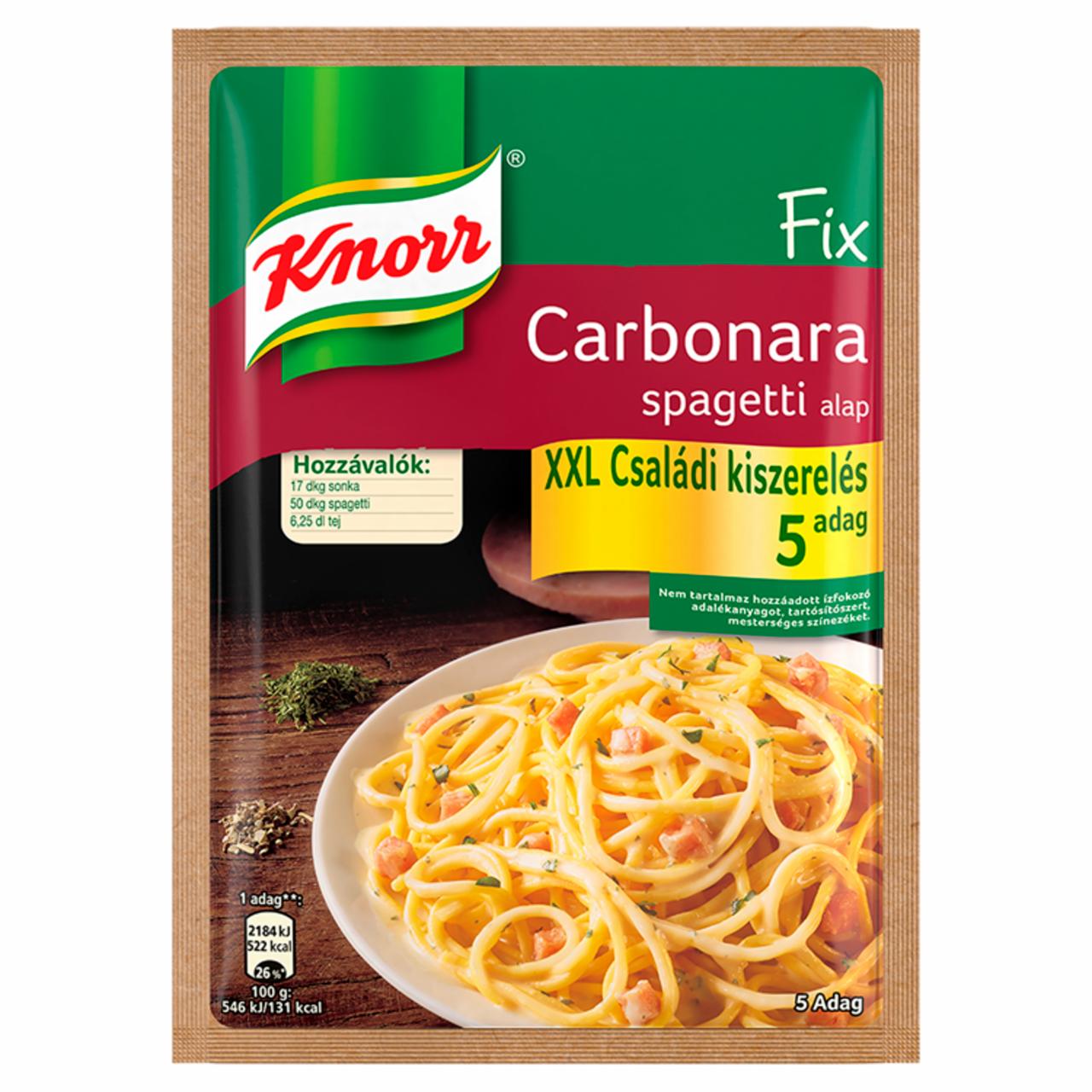 Képek - Knorr Carbonara spagetti alap 60 g