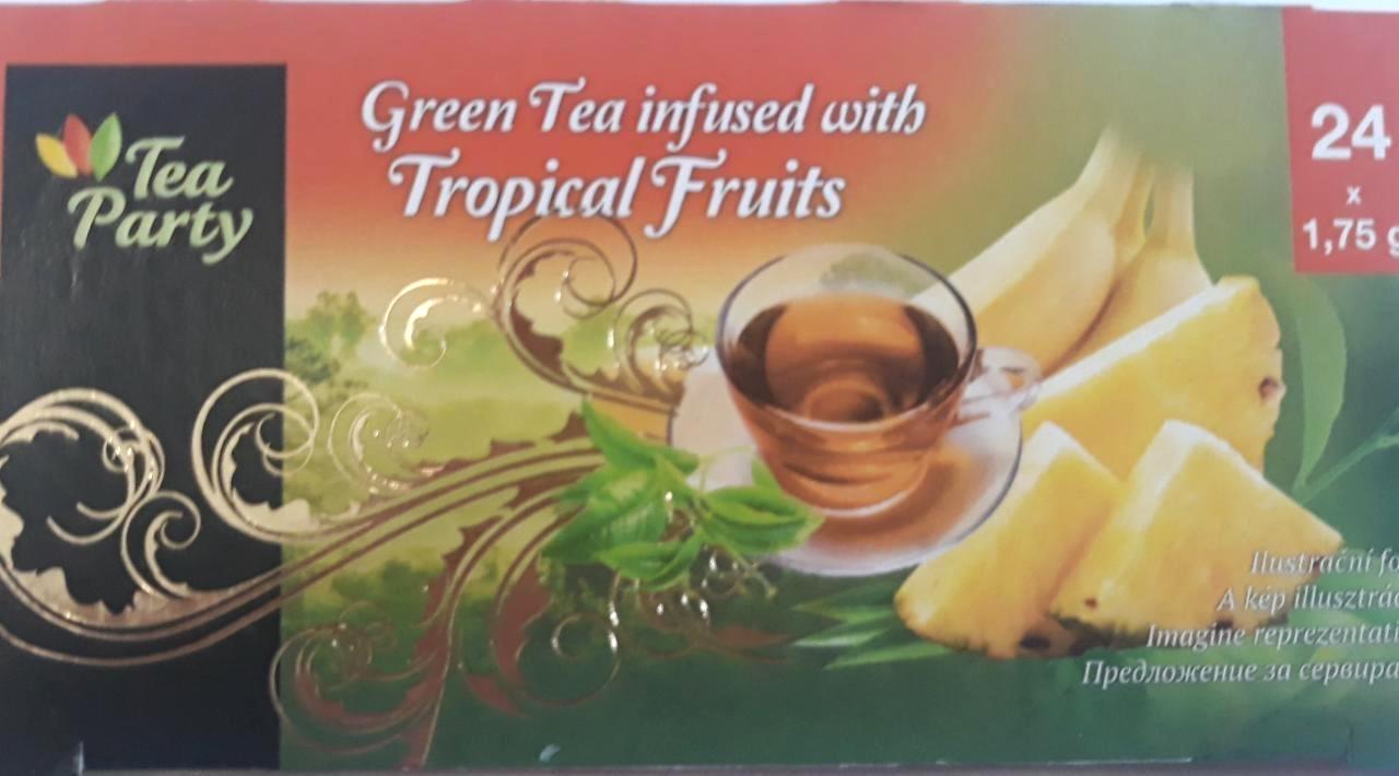 Képek - Trópusi gyümölcs ízű zöld tea Tea Party