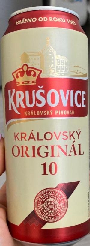 Képek - Krušovice Královské Světlé import világos sör 4,2% 500 ml 
