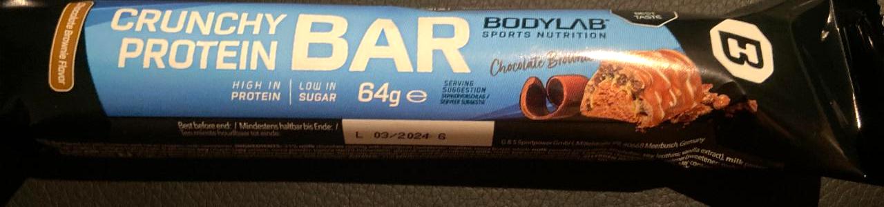 Képek - Crunchy protein bar chocolate brownie Bodylab