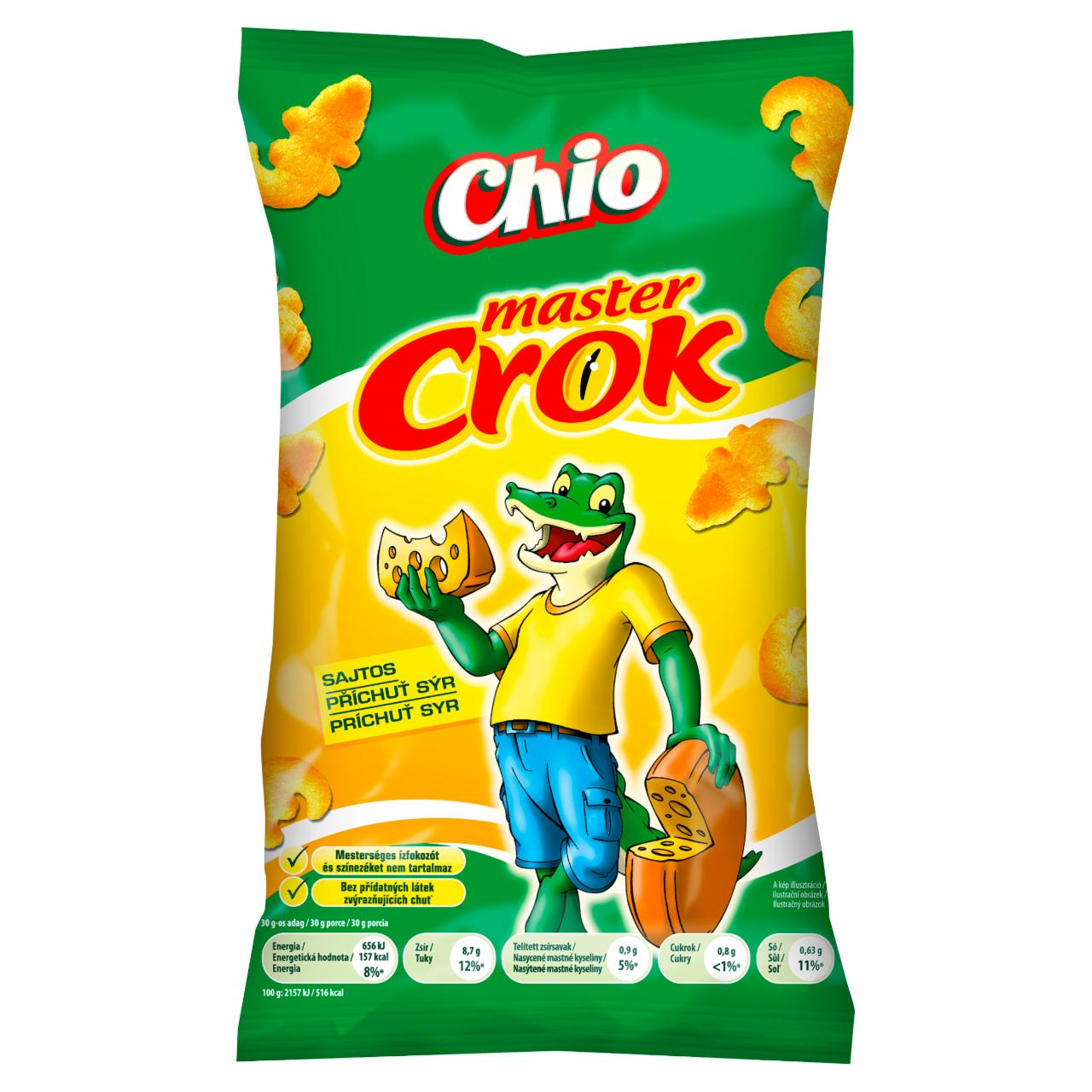 Képek - Chio Master Crok sajtos kukoricasnack 40 g