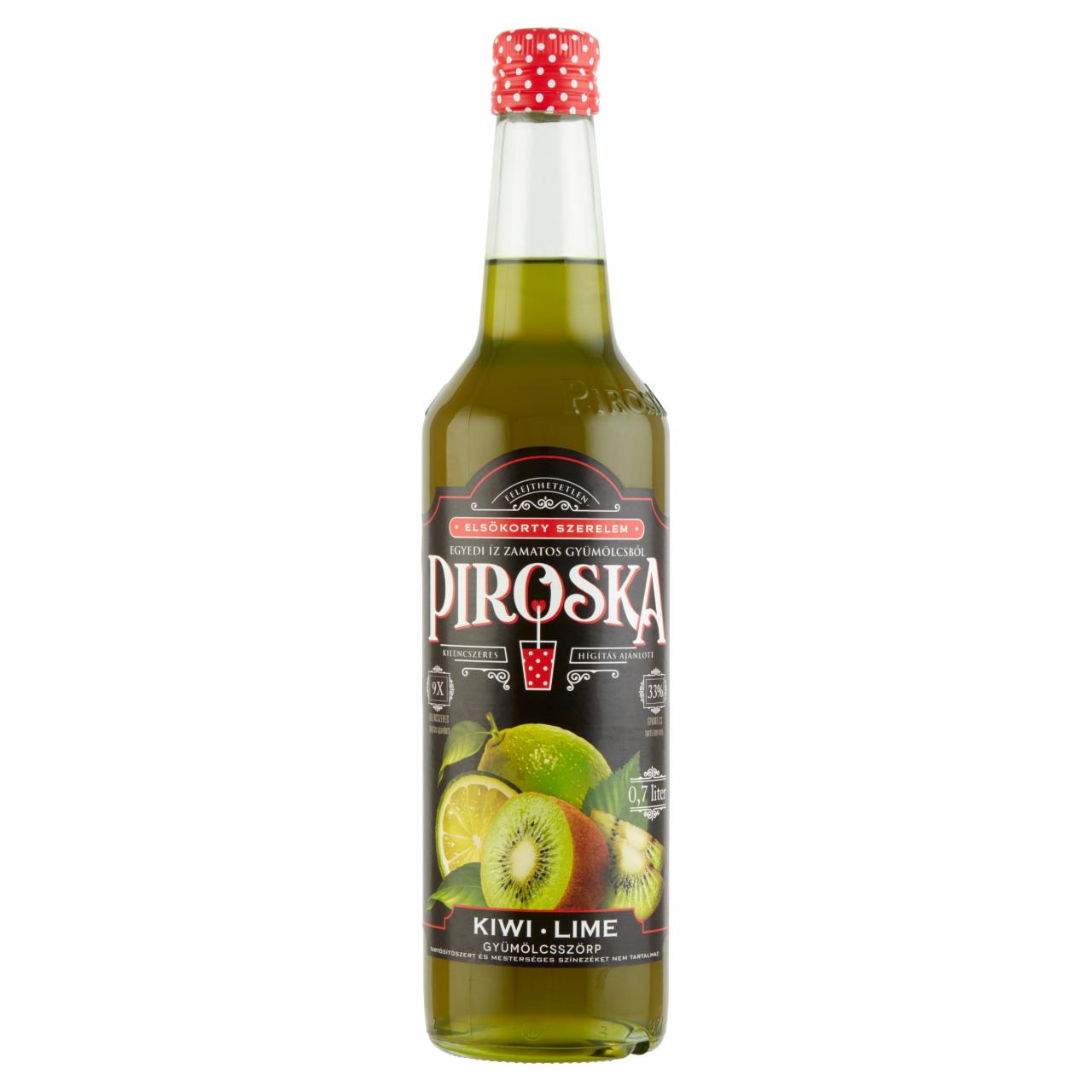 Képek - Piroska kiwi-lime gyümölcsszörp 0,7 l