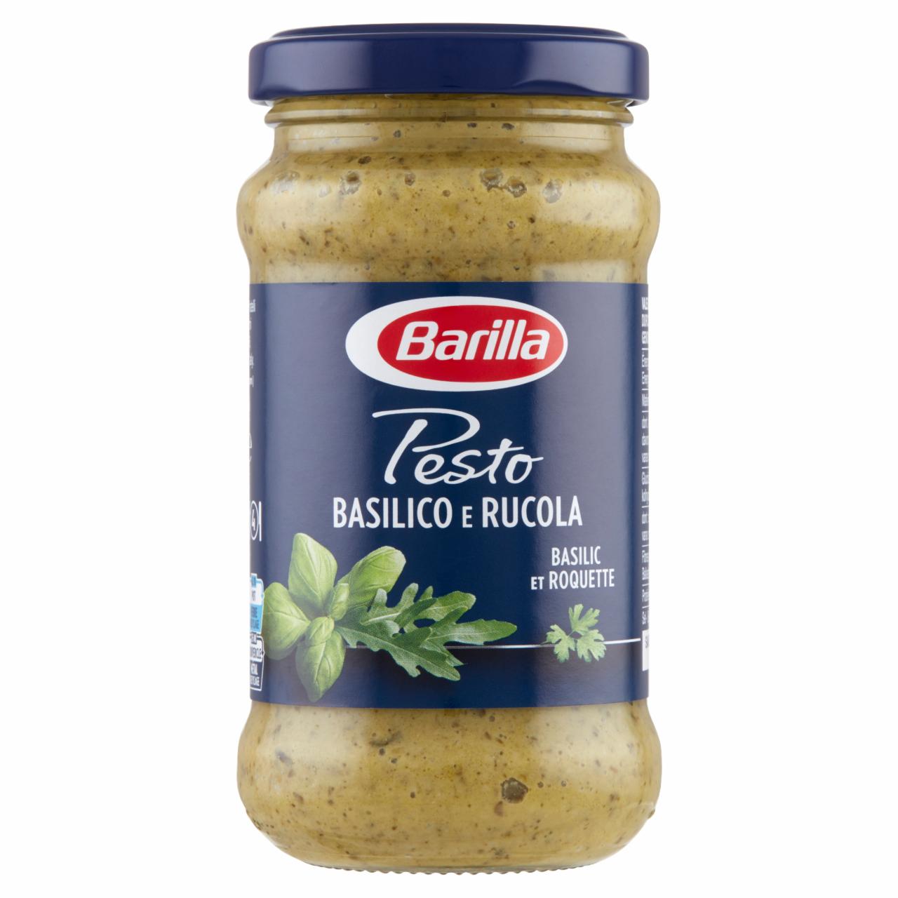 Képek - Barilla pesto szósz bazsalikommal, petrezselyemmel, rukkolával 190 g