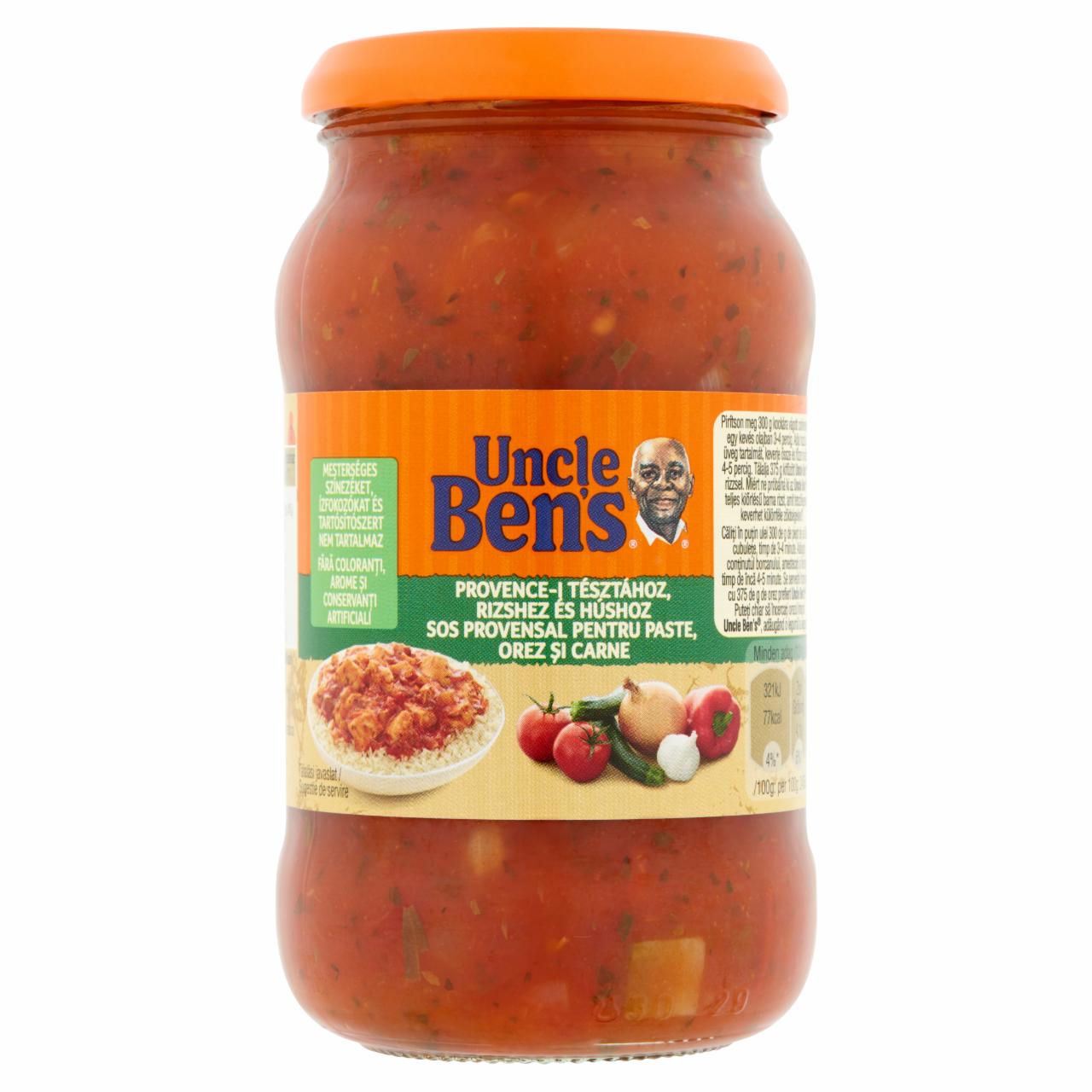 Képek - Uncle Ben's Provence-i szósz zöldségekkel 395 g