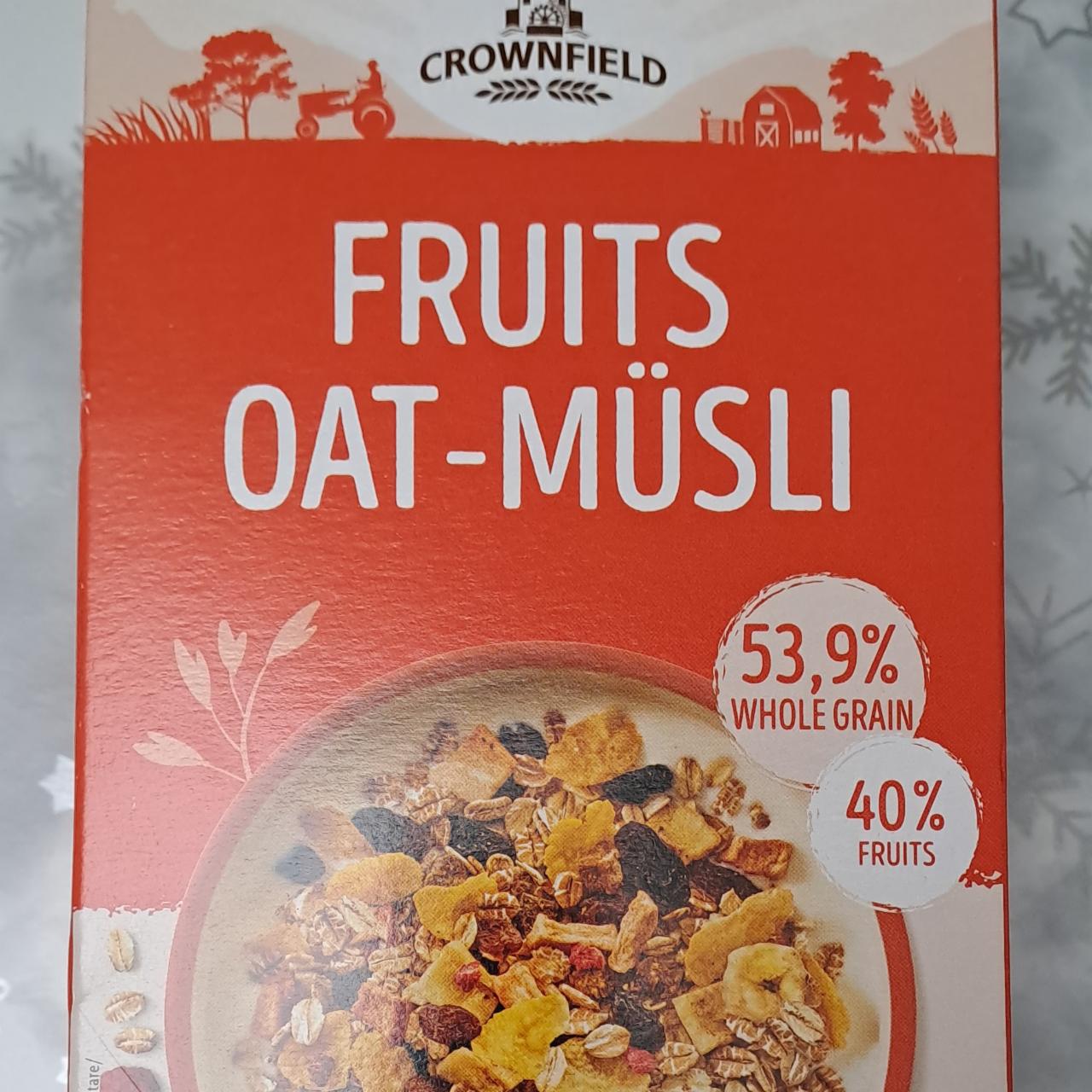 Képek - Fruits oat-müsli Crownfield