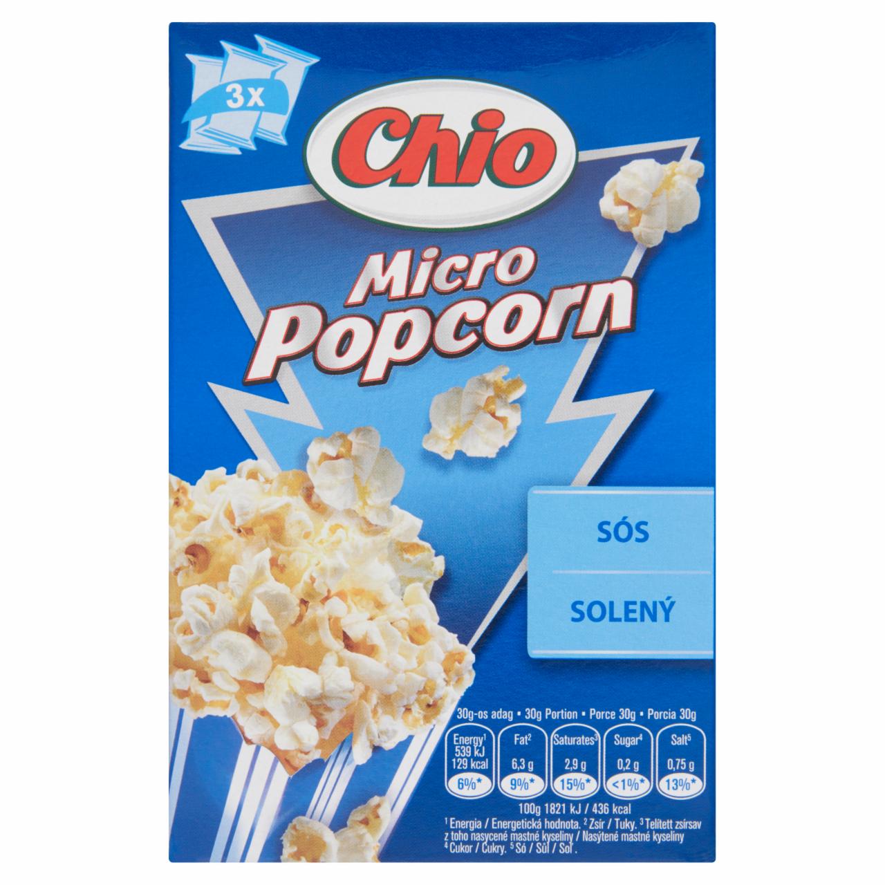 Képek - Micro Popcorn kipattogtatható sós kukorica Chio