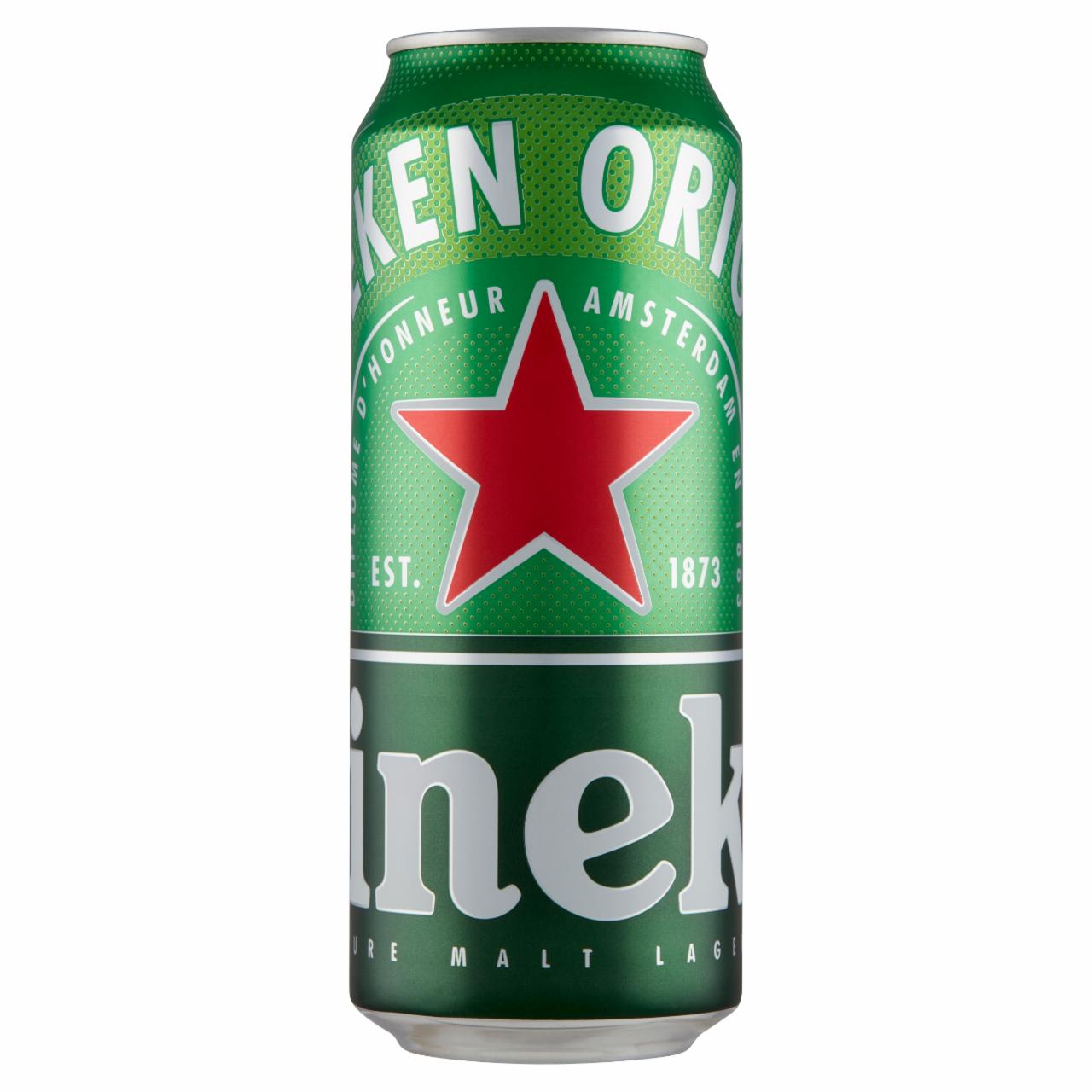 Képek - Heineken Original minőségi világos sör 5% 0,5 l doboz