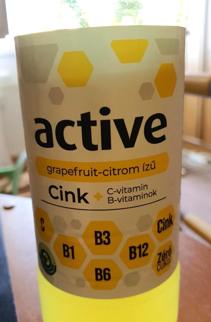 Képek - Active grapefruit-citrom ízű üdítőital