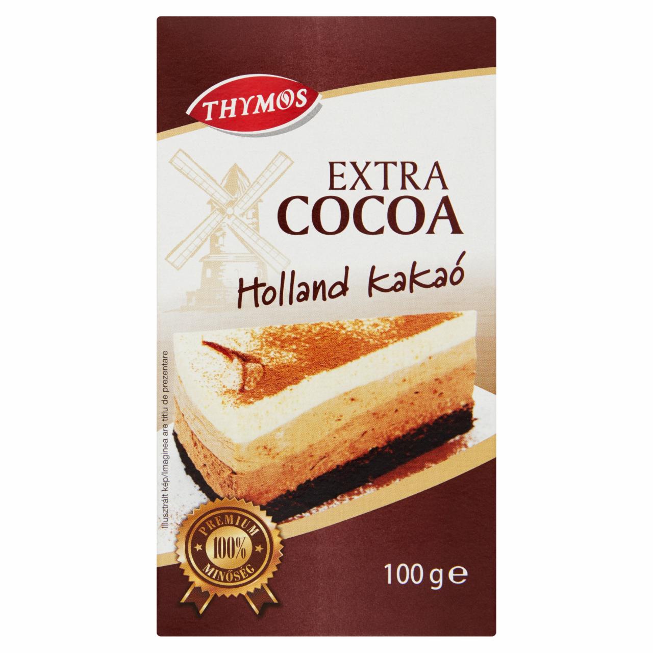 Képek - Thymos Extra Cocoa holland kakaópor 100 g