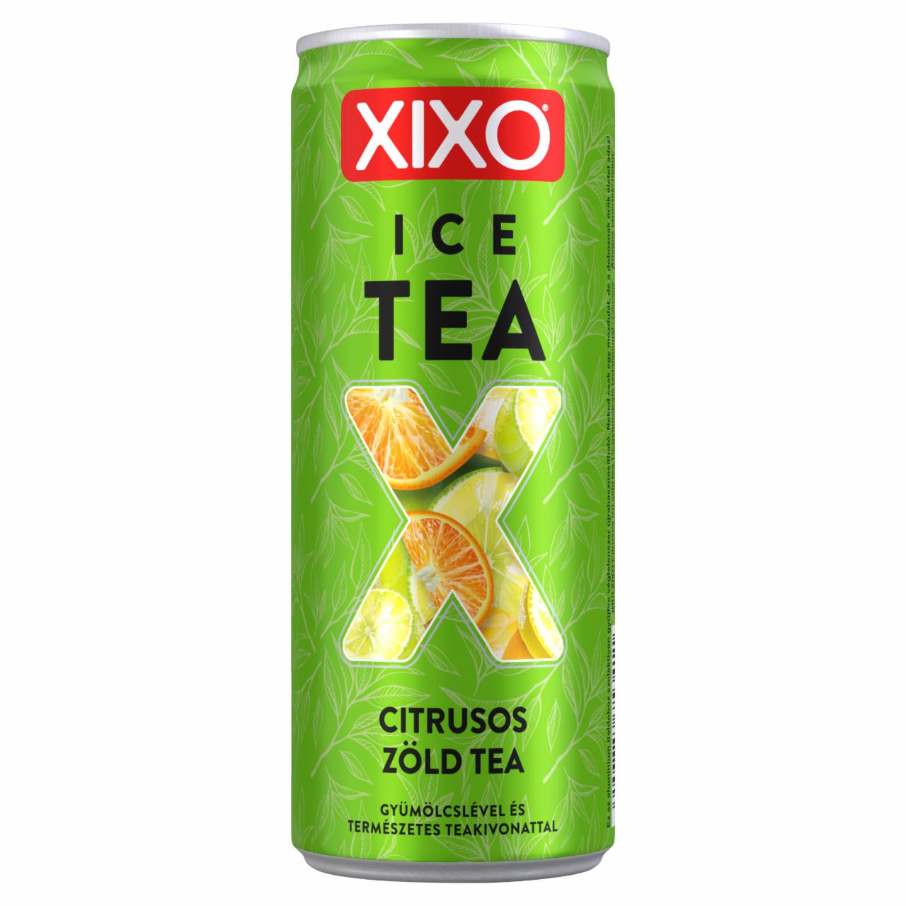 Képek - XIXO Ice Tea citrusos zöld tea 250 ml