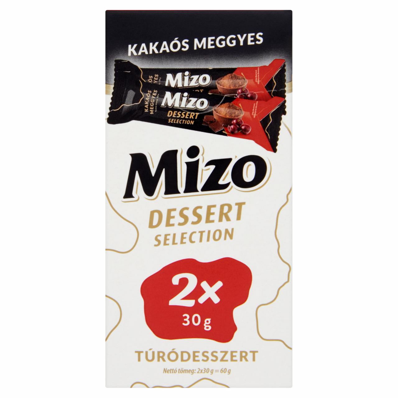 Képek - Mizo Dessert Selection kakaós meggyes túródesszert 2 x 30 g