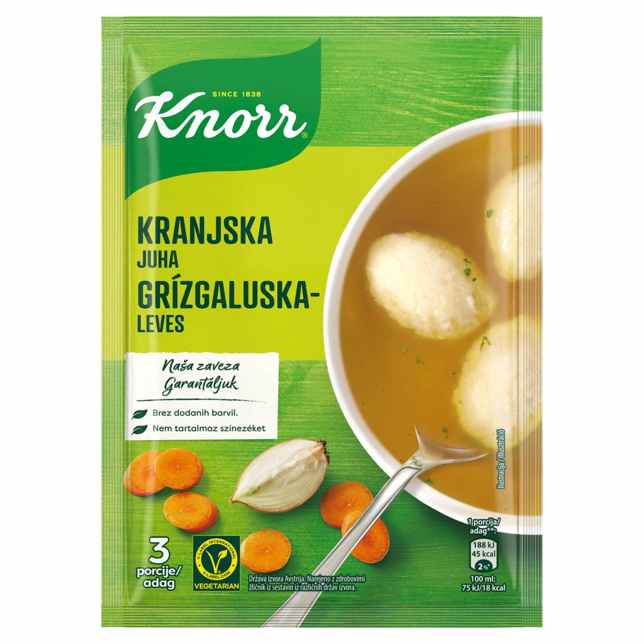 Képek - Knorr grízgaluskaleves 36 g