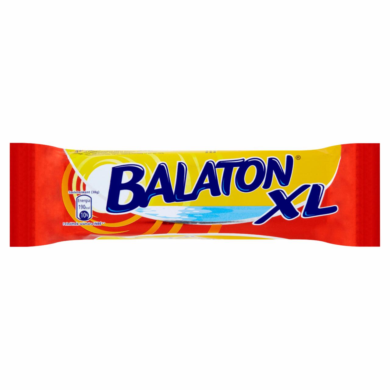 Képek - Balaton XL kakaós étbevonómasszával mártott kakaós krémmel töltött ostya 38 g
