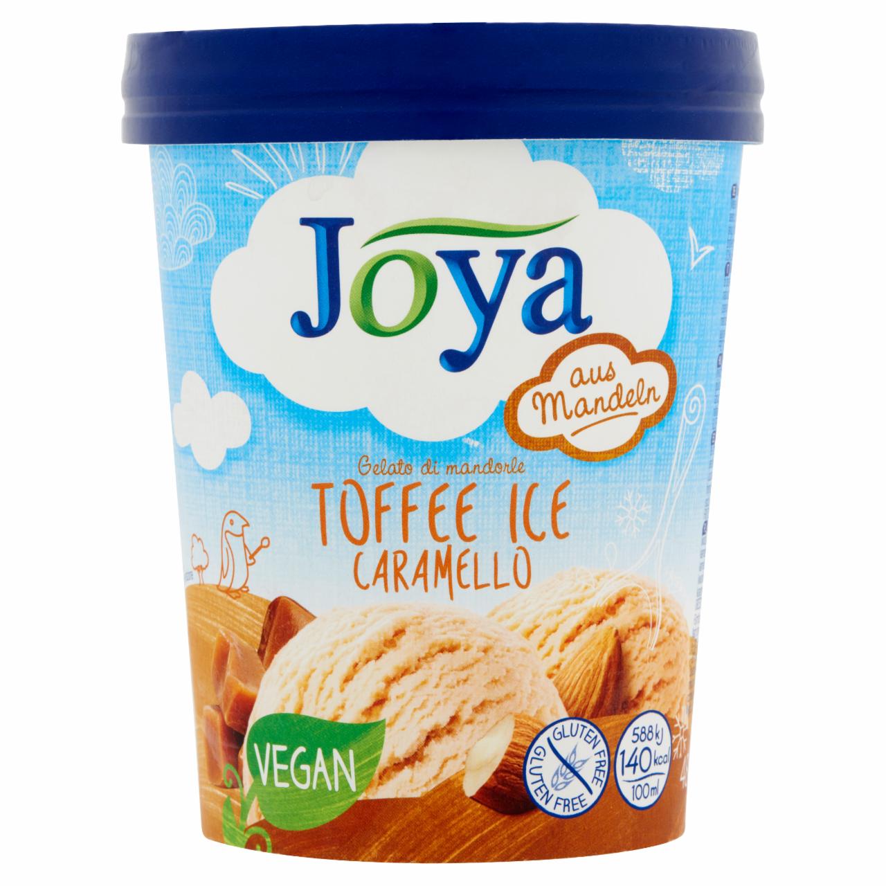Képek - Joya mandulaalapú fagylalt karamell ízesítéssel 480 ml