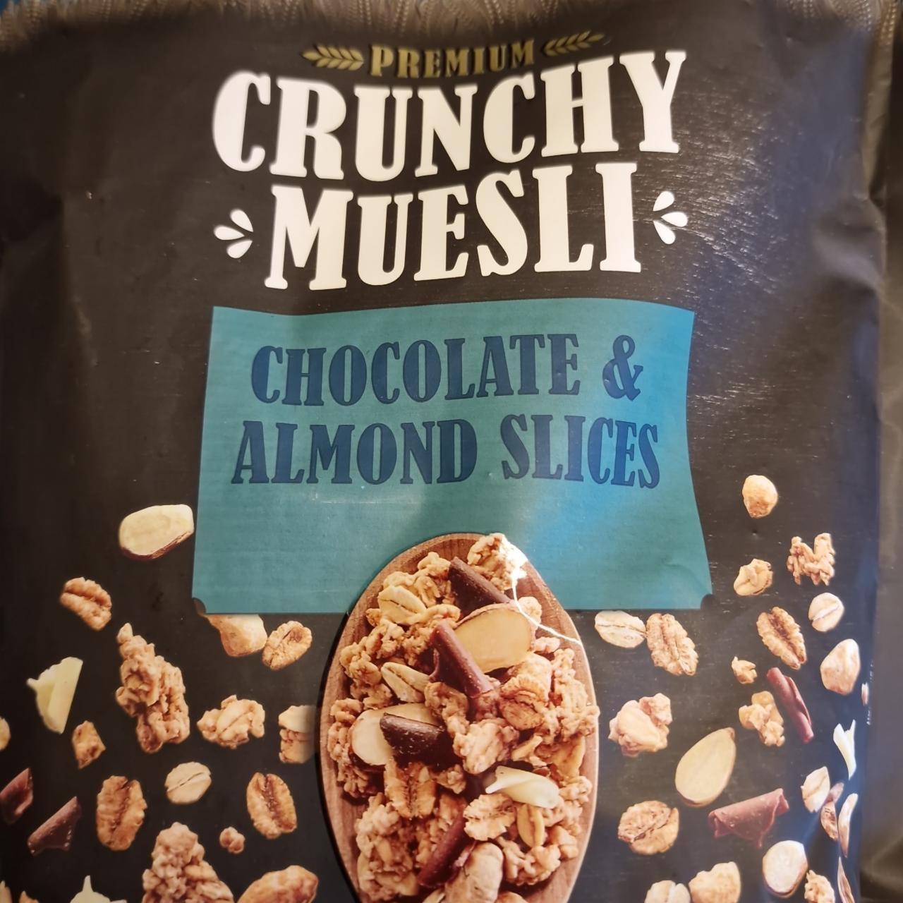 Képek - Crunchy Muesli Chocolate & Almonds slices Crownfield