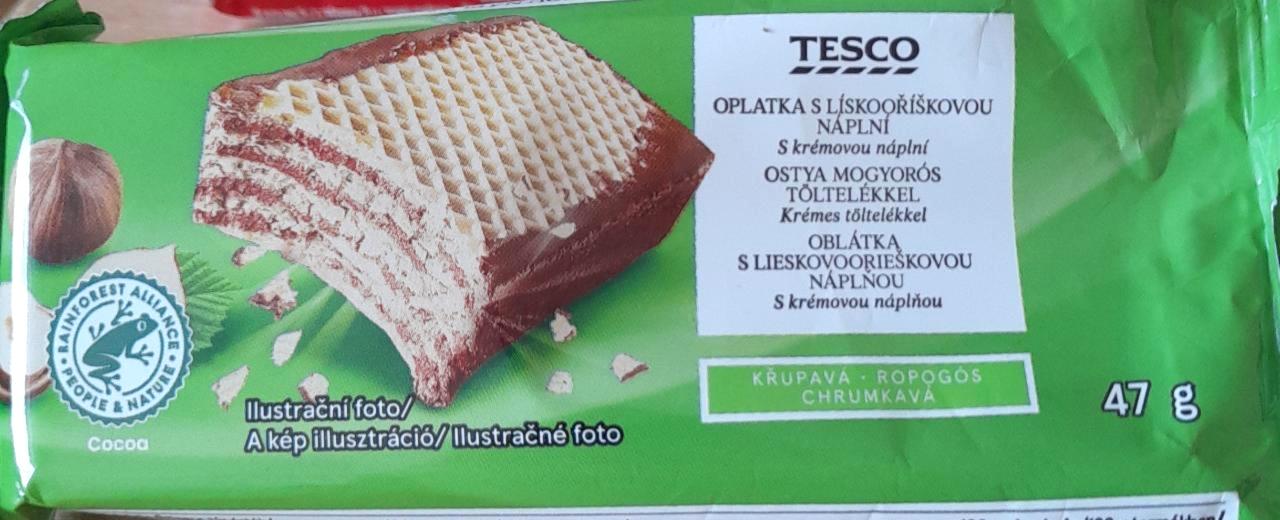 Képek - Ostya mogyorós töltelékkel Tesco