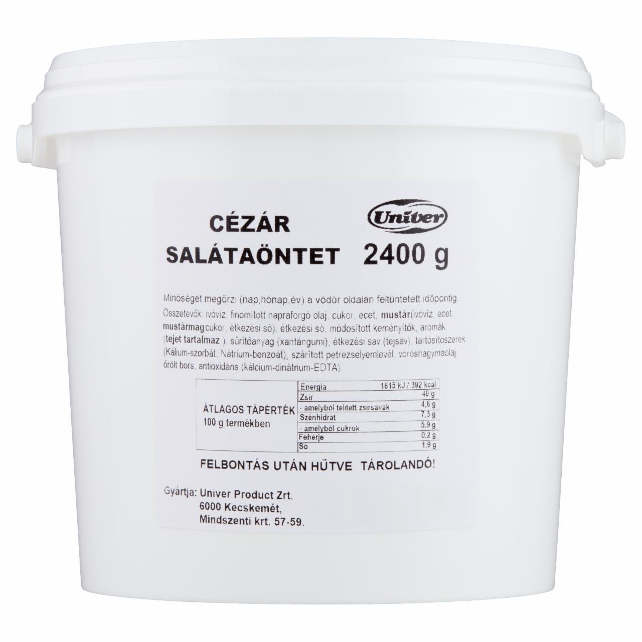 Képek - Univer cézár salátaöntet 2400 g